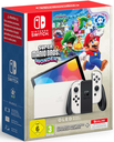 Nintendo Switch Oled + Super Mario Wonder + Abbonamento Online 12 Mesi (Bianca)