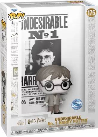 Funko Pop! Harry Potter - Undesirable No.1 Harry Potter (Esclusiva, 9 cm)