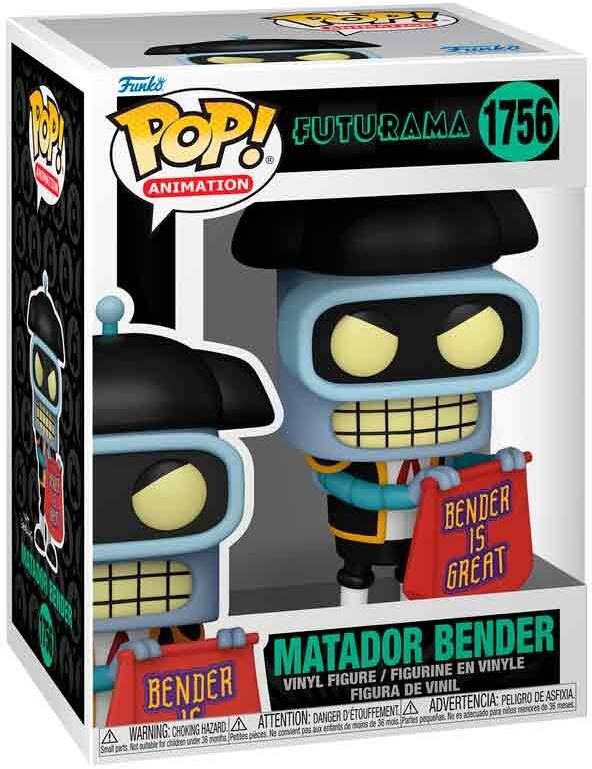 Funko Pop! Futurama - Matador Bender (9 cm)