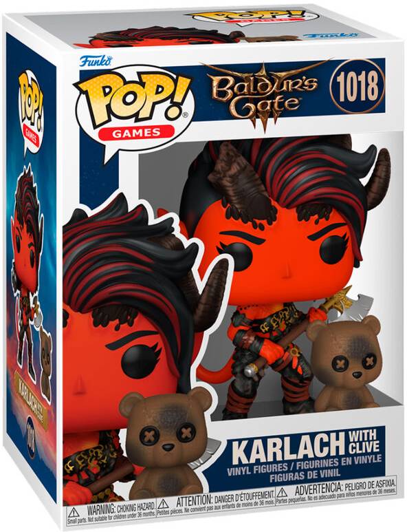 Funko Pop! Baldurs Gate 3 - Karlach With Clive (9 cm)