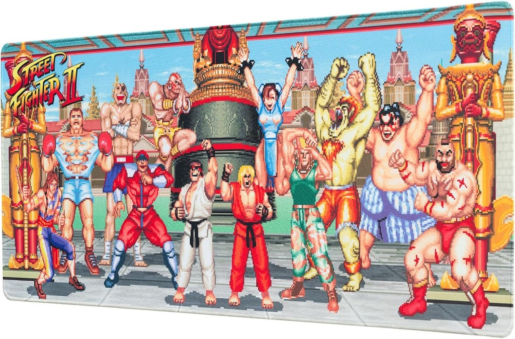 Street Fighter - Tappetino per Mouse XL (80 x 35 cm)