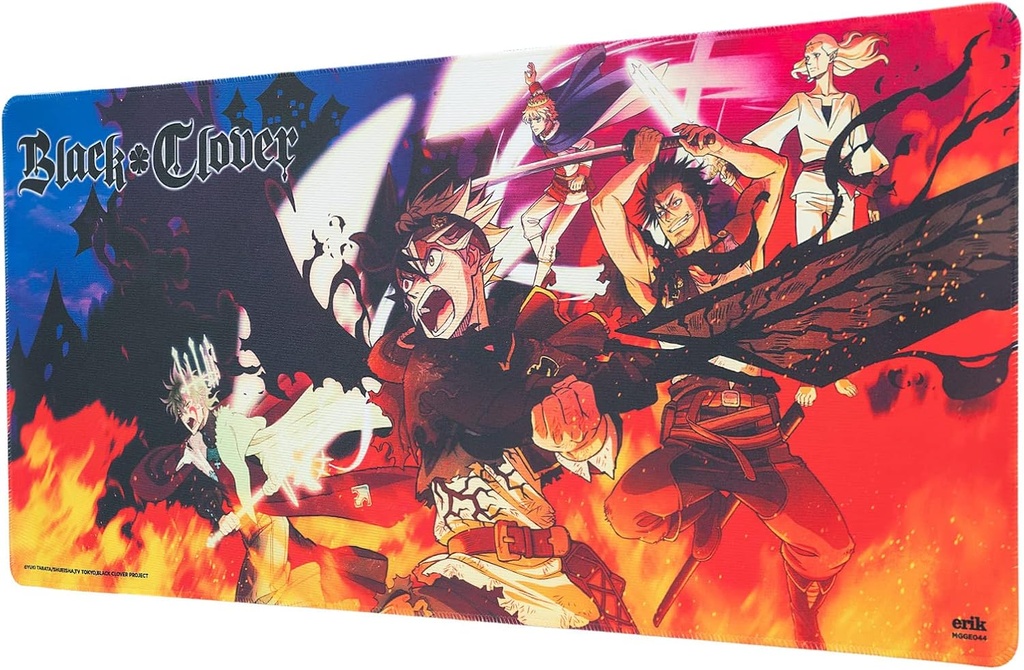 Black Clover - Tappetino per Mouse XL (80 x 35 cm)