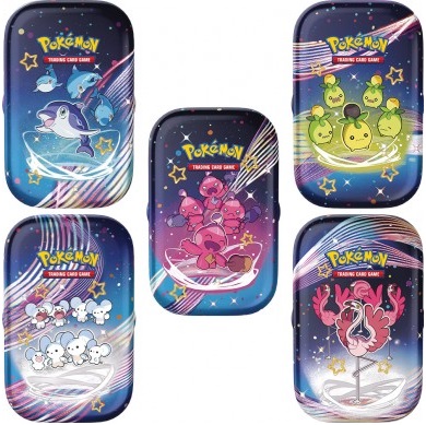 Carte Pokemon - Scarlatto E Violetto 4.5 Destino Di Paldea (Mini Tin Con Stickers)