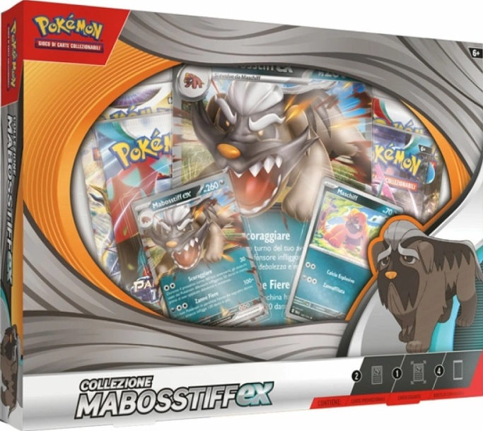 Carte Pokemon - Collezione Mabosstiff Ex (Box)