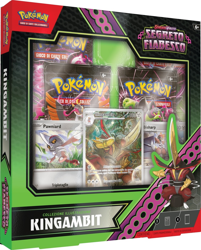 Carte Pokemon - Scarlatto E Violetto 6.5 Segreto Fiabesco Kingambit (ITA)