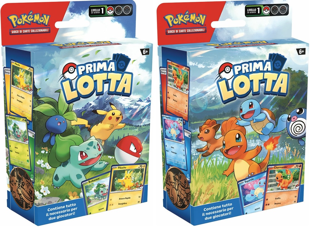 Carte Pokemon - Prima Lotta (Mazzo, Soggetti Vari)