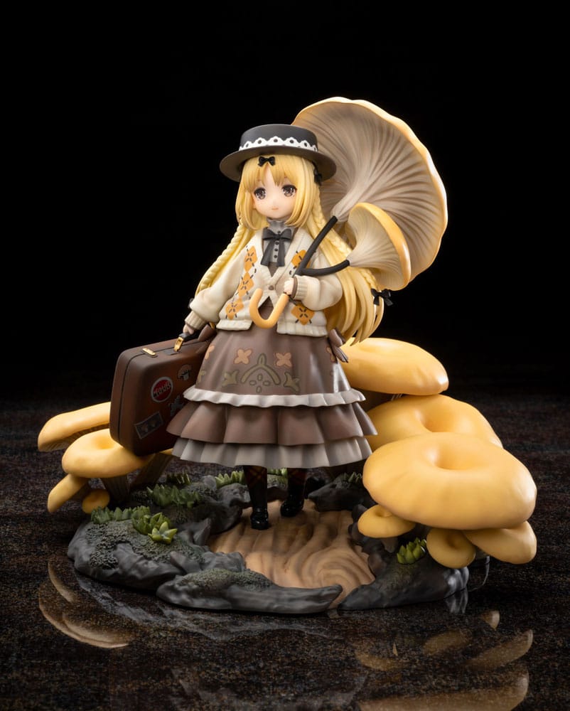 The Mushroom Girls - Series No.3 Pleurotus Citrinopileatus (24 cm)