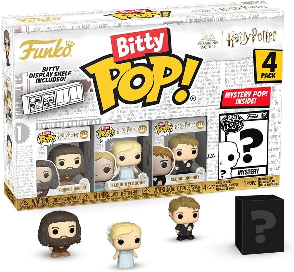 Bitty Pop! Harry Potter and The Goblet of Fire - Rubeus Hagrid (4 pack)