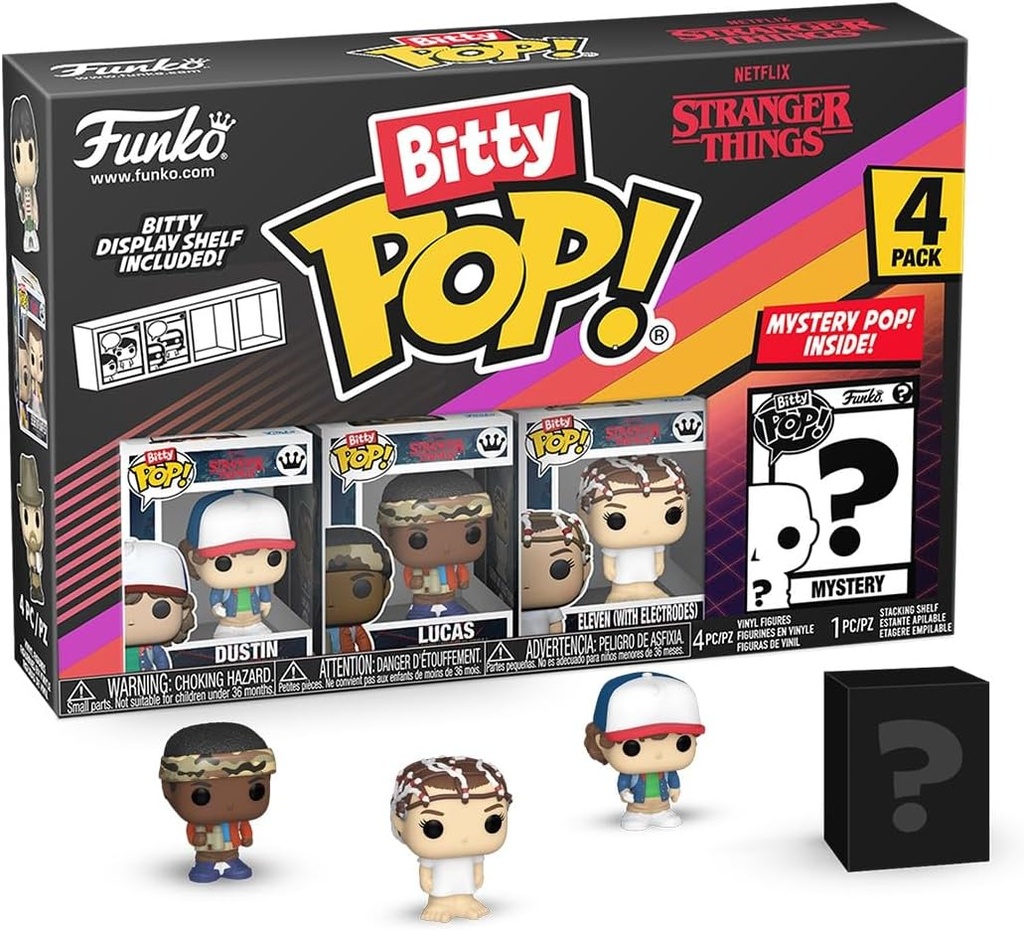 Bitty Pop! Stranger Things - Dustin (4 pack)