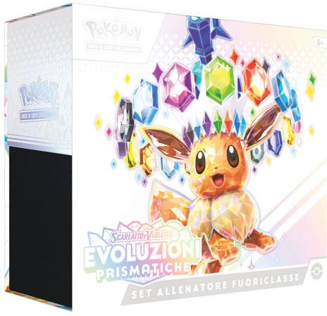 Carte Pokemon - 8.5 Evoluzioni Prismatiche (Set Allenatore Fuoriclasse, ITA)