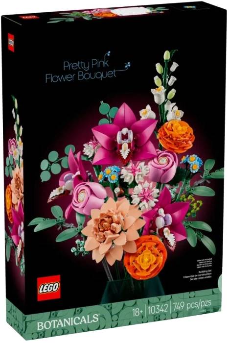 Lego Botanicals - Bouquet Di Fiori Rosa