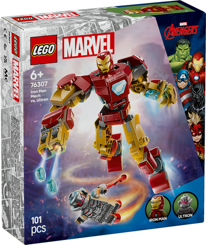 Lego Super Heroes - Mech Di Iron Man Contro Ultron