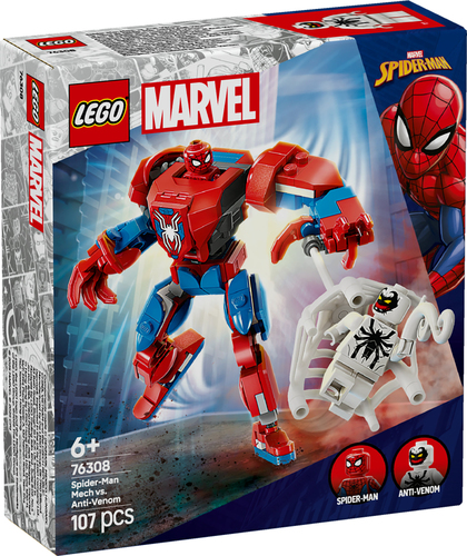 Lego Super Heroes - Mech Di Spider-Man Contro Anti-Venom