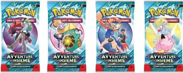 Carte Pokemon - Scarlatto E Violetto Avventure Insieme (Busta, Soggetti Vari, ITA)