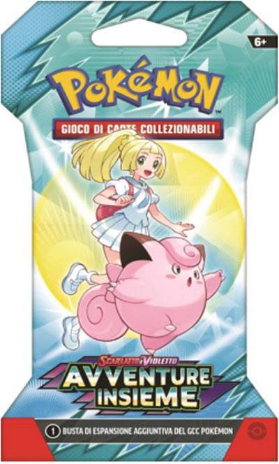 Carte Pokemon - Scarlatto E Violetto Avventure Insieme (Paper Sleeve, Soggetti Vari, ITA)