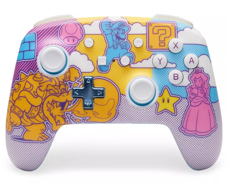 Wireless Controller Mushroom Kingdom Pop Art  