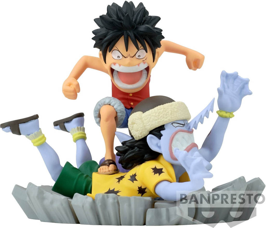 One Piece - Monkey D. Luffy VS Arlong (WCF Log Stories, 7 cm)