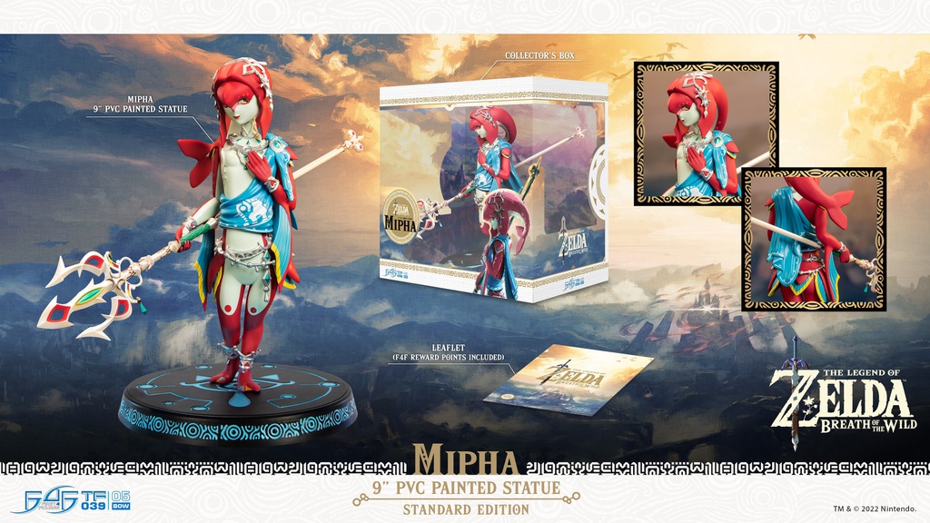 The Legend Of Zelda Breath Of The Wild - Mipha (20 cm)