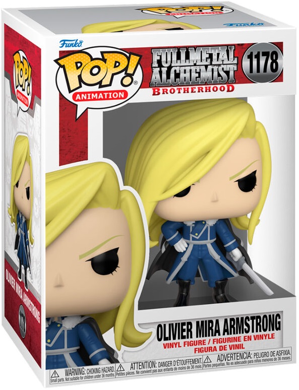 Funko Pop! Fullmetal Alchemist - Olivier Mira Armstrong (9 cm)