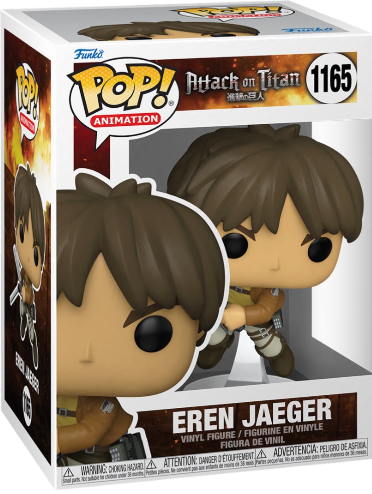 Funko Pop! Attack On Titan - Eren Jaeger (9 cm)