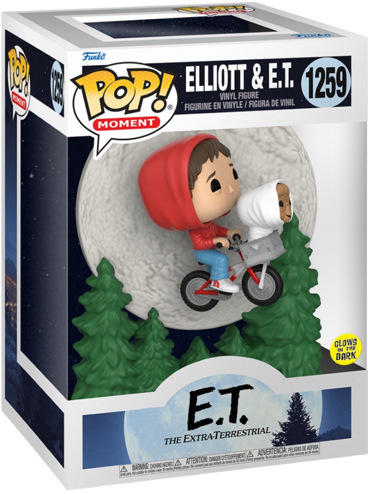 Funko Pop! E.T. 40th Ann.- Elliot & E.T. (Glow in the Dark, 15 cm)