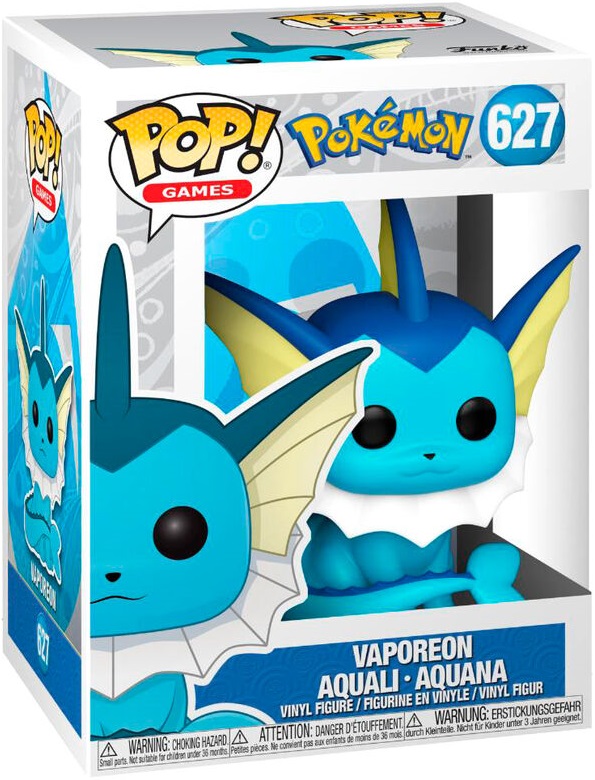 Funko Pop! Pokemon - Vaporeon (9 cm)