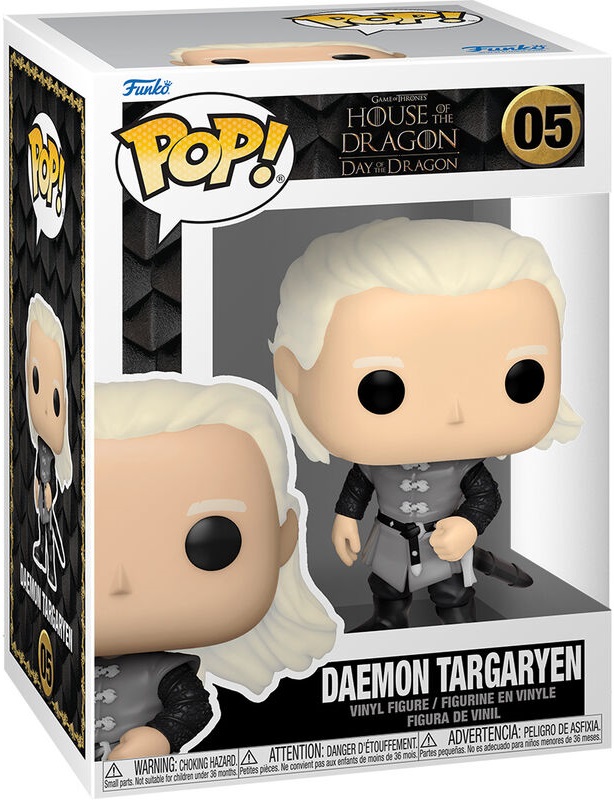 Funko Pop! House of The Dragons - Daemon Targaryen (9 cm)