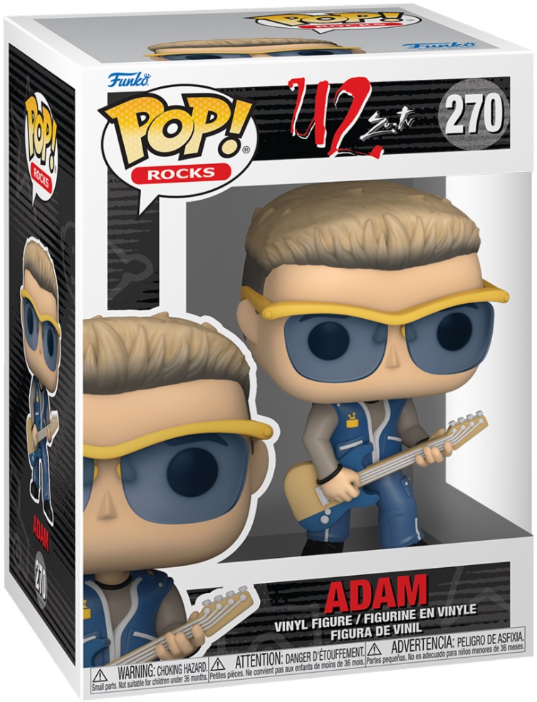 Funko Pop! Rocks U2 - Adam (9 cm)