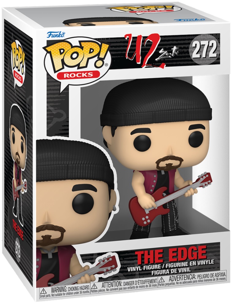 Funko Pop! Rocks U2 - The Edge (9 cm)