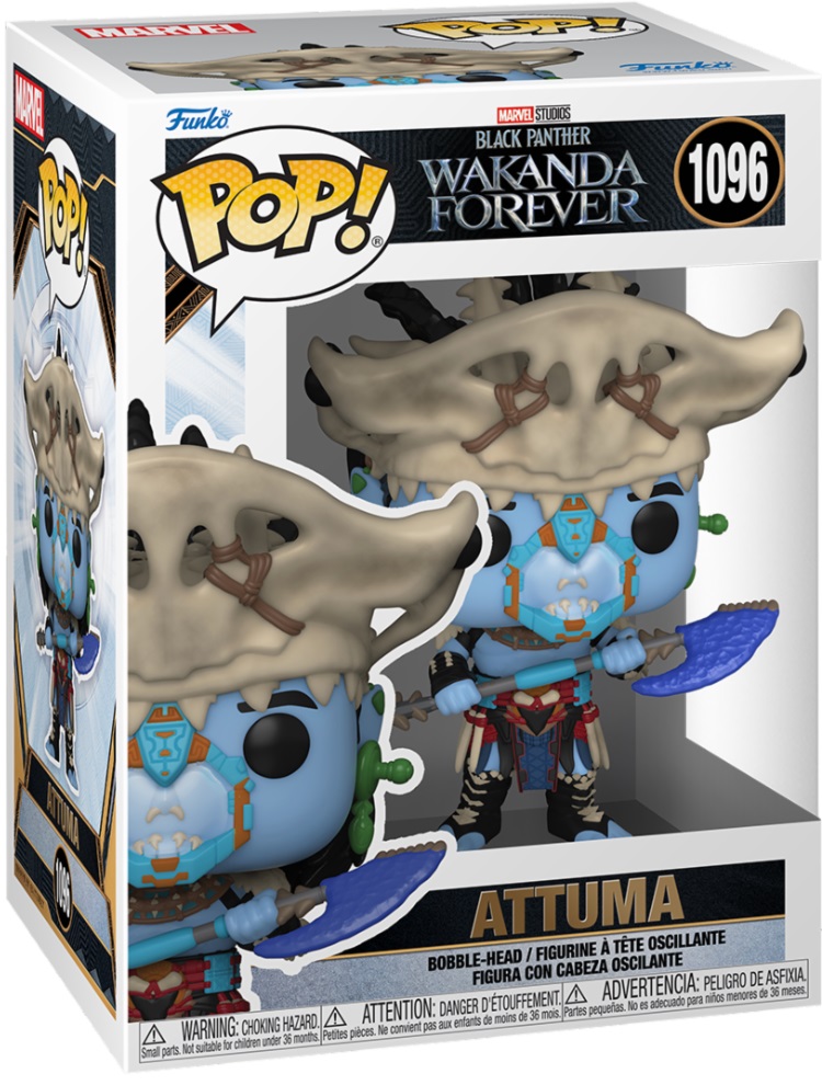 Funko Pop! Black Panther Wakanda Forever - Attuma (9 Cm)