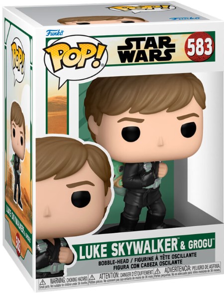 Funko Pop! Star Wars - Luke Skywalker & Grogu (9 cm)