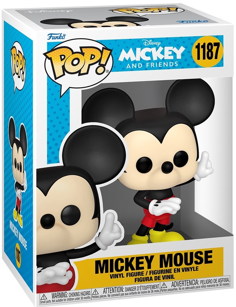 Funko Pop! Disney Mickey And Friends - Mickey Mouse (9 cm)