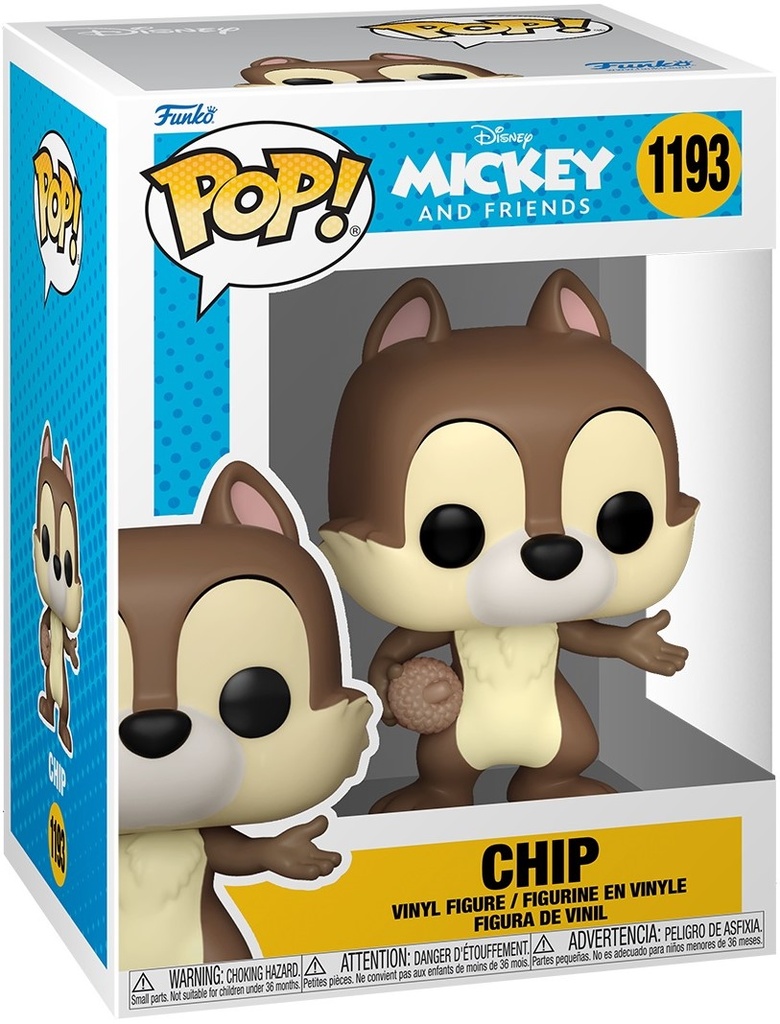 Funko Pop! Disney Mickey And Friends - Chip (9 cm)