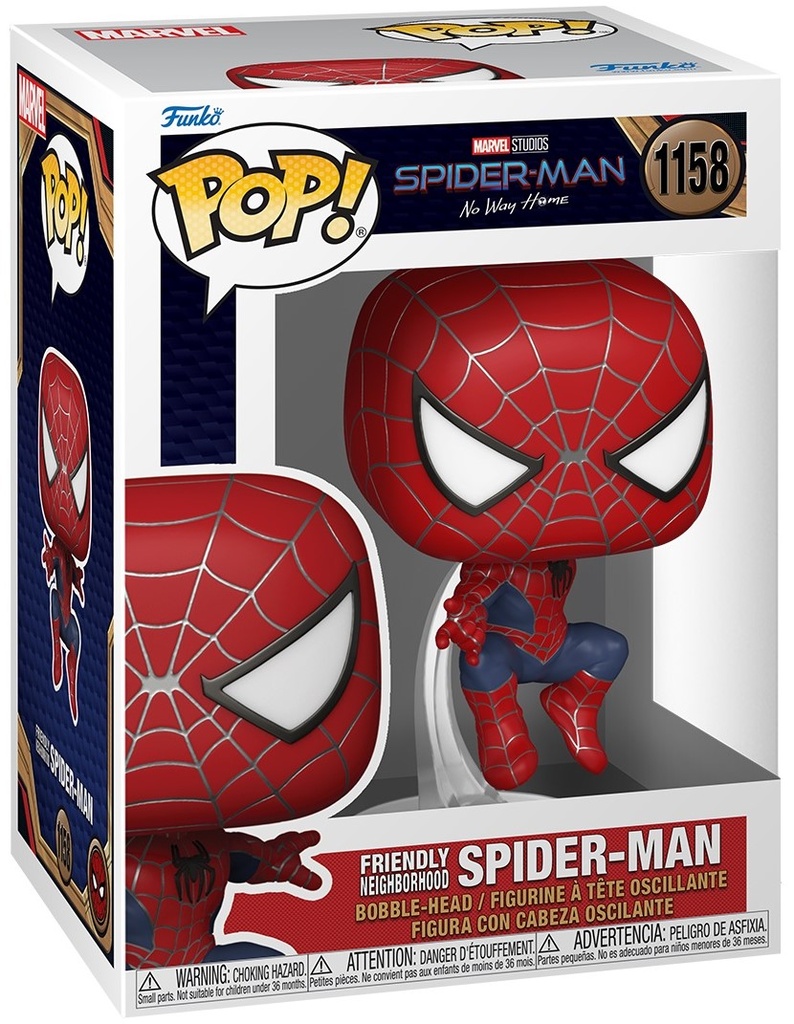 Funko Pop! Marvel Spider-Man No Way Home - Friendly Spider-Man (9 cm)