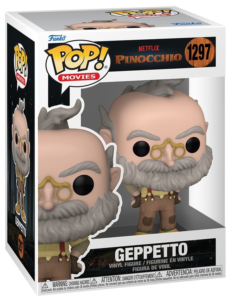 Funko Pop! Netflix Pinocchio - Geppetto (9 cm)