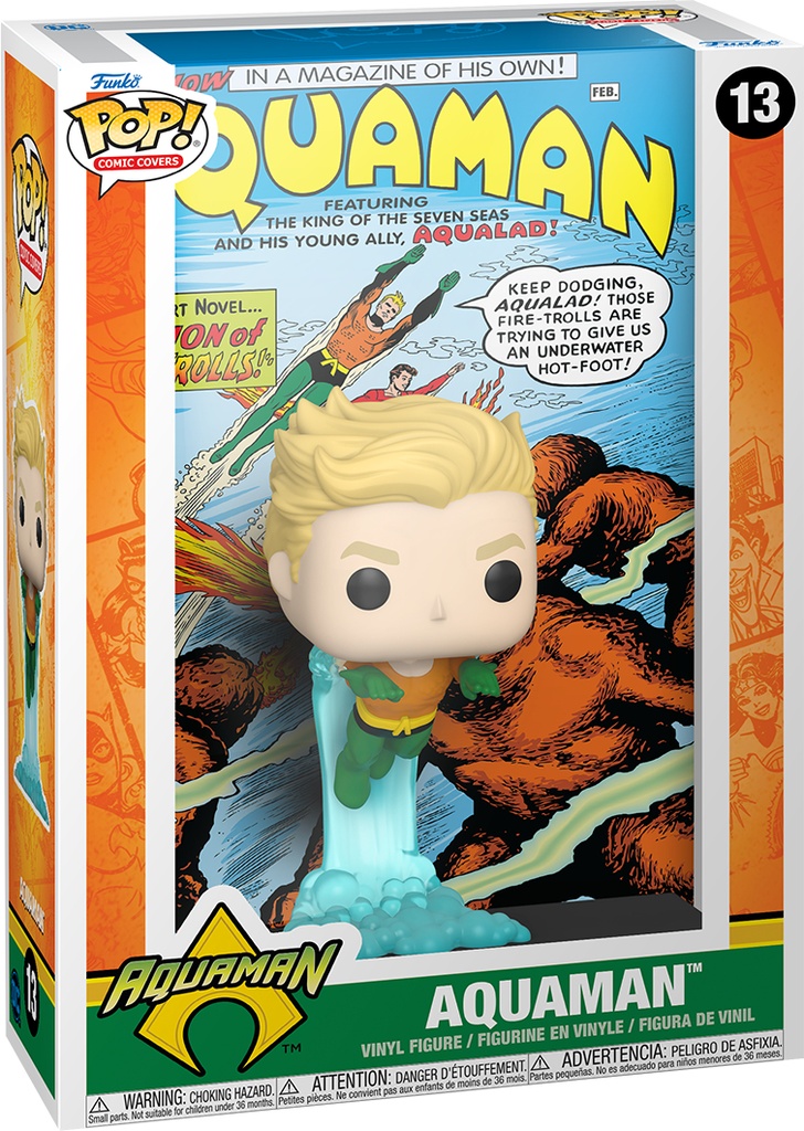 Funko Pop! Comic Covers DC - Aquaman