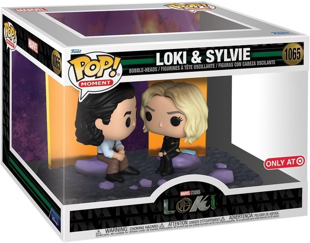 Funko Pop! Marvel Movie Moment - Loki & Sylvie (15 cm)