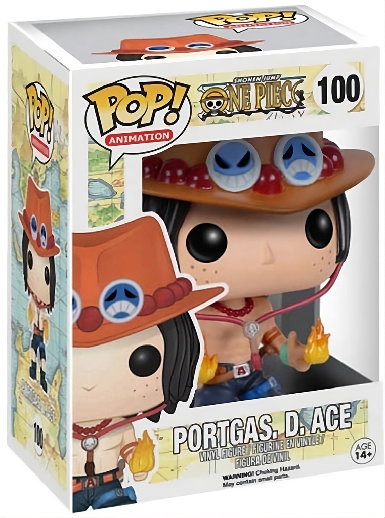 Funko Pop! One Piece - Portgas. D. Ace (9 cm)