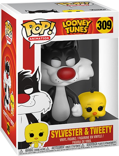 Funko Pop! Looney Tunes - Sylvester & Tweety (9 cm)