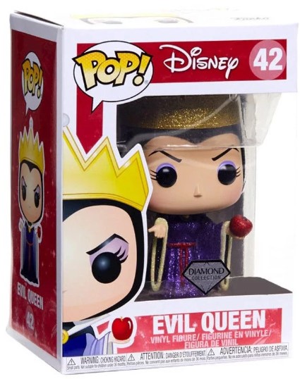 Funko Pop! Disney - Evil Queen (Diamond Collection, Special Edition, 9 cm) 