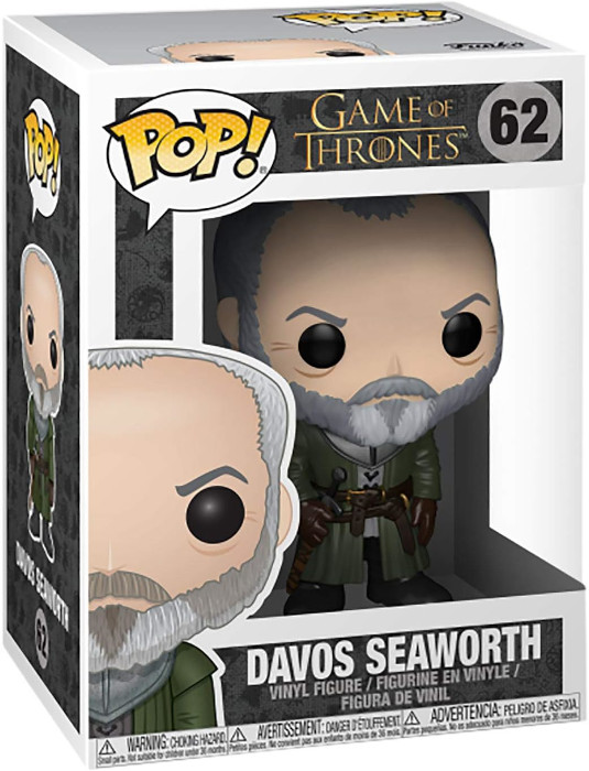 Funko Pop! Game Of Thrones - Davos Seaworth (9 cm)