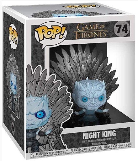 Funko Pop! Game Of Thrones - Night King (Deluxe Edition, 15 cm)