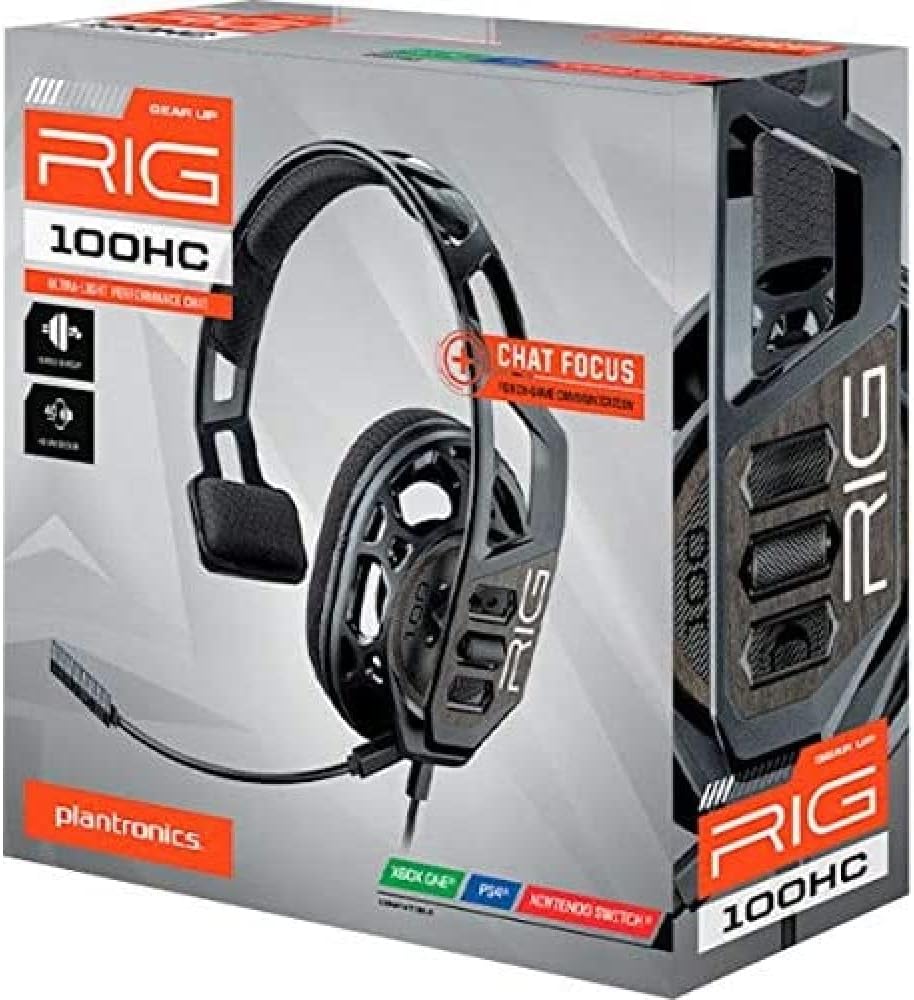 Cuffia Mono Plantronics - RIG 100HC (Ps4, XboxOne, Switch)