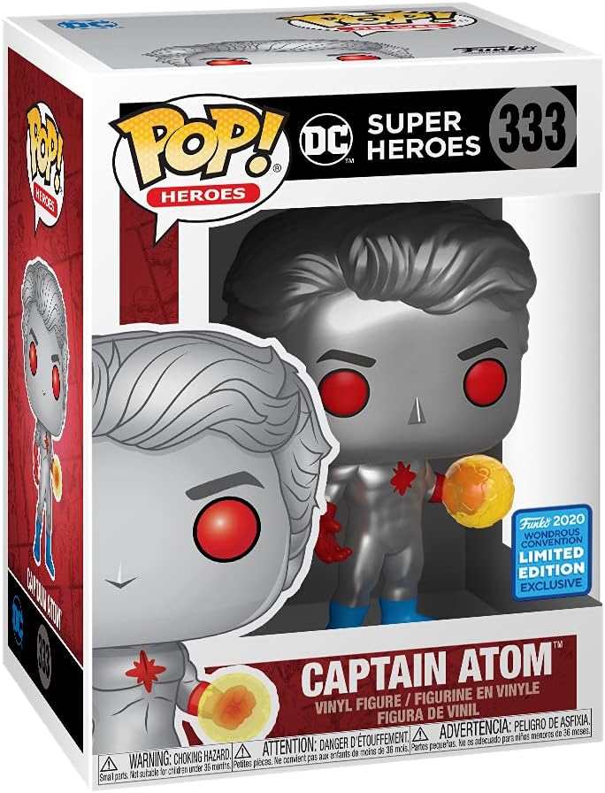 Funko Pop! Dc Super Heroes - Captain Atom (9 cm)