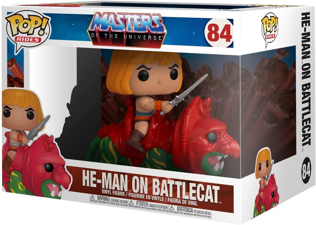 Funko Pop! Masters Of The Universe - He-Man On BattleCat (15 cm)