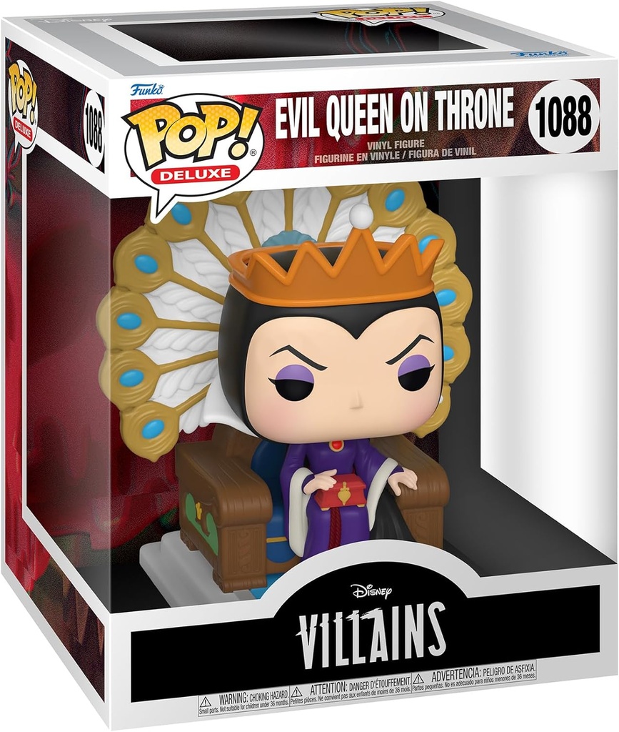 Funko Pop! Villains - Evil Queen On Throne (9 cm)