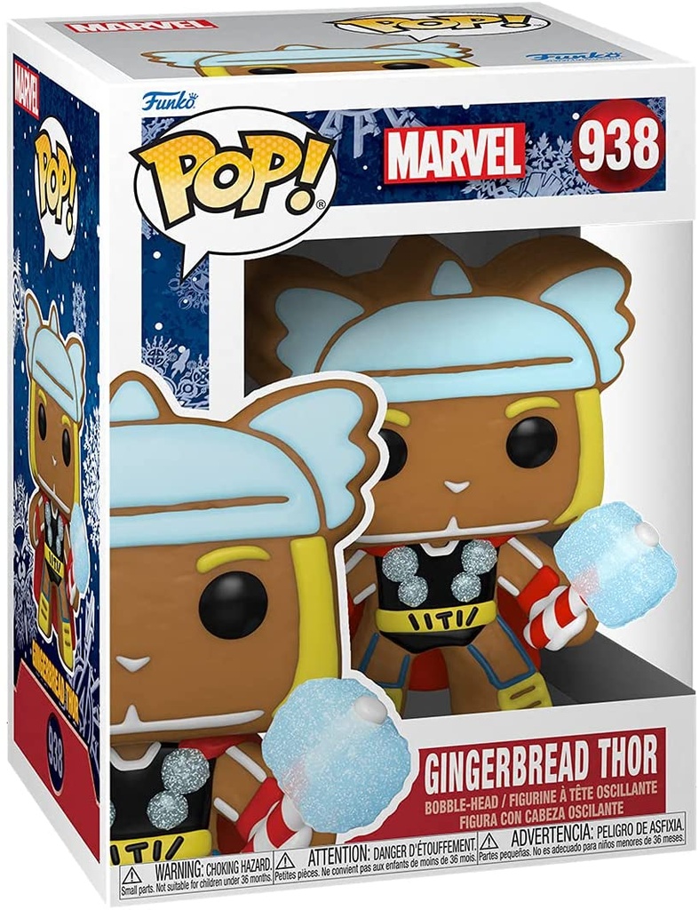 Funko Pop! Marvel - Gingerbread Thor (9 cm)