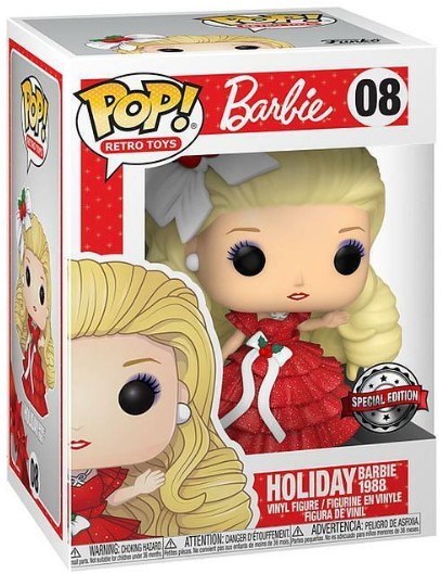 Funko Pop! Barbie - Holiday Barbie 1988 (9 cm)