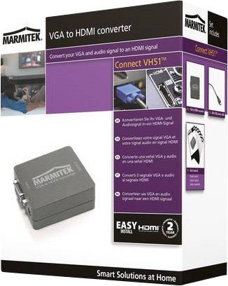 Adattatore Convertitore VGA HDMI Connect VH51