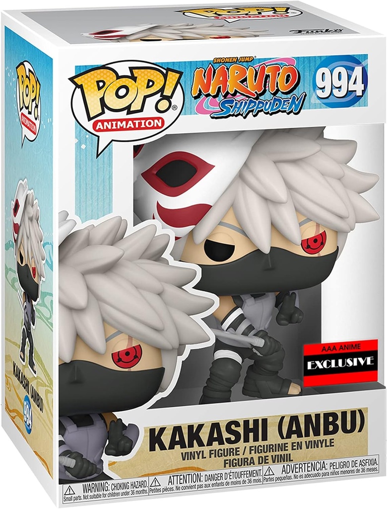 Funko Pop! Naruto Shippuden - Kakashi (Anbu, 9 cm)